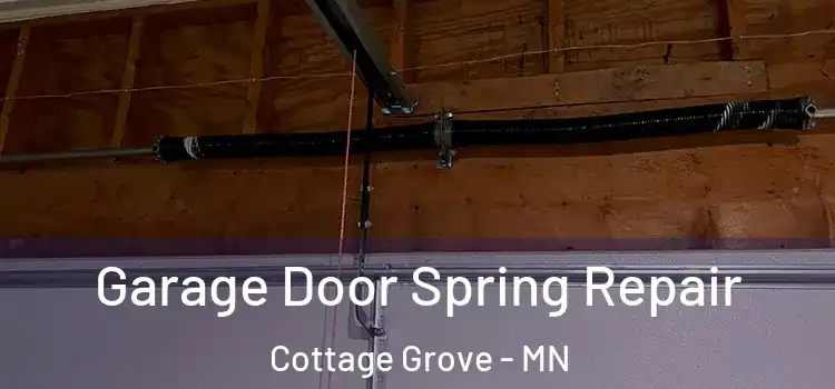 Garage Door Spring Repair Cottage Grove - MN